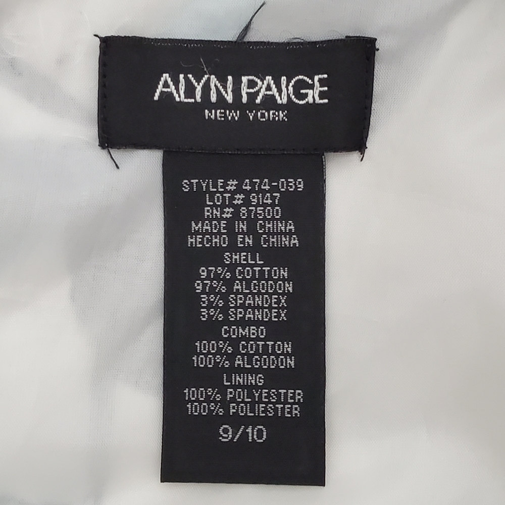 Alyn Paige Floral Dress Sz 9/10 - Picture 8 of 9